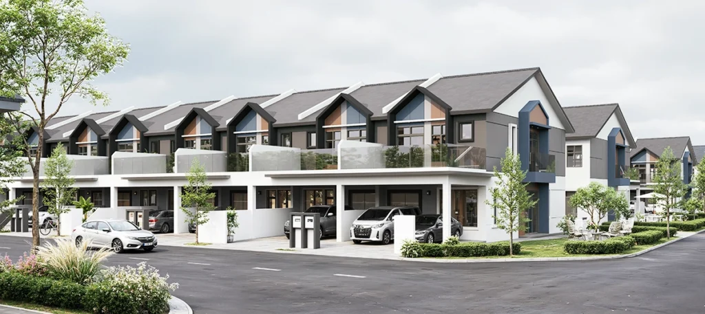 Bandar Layangkasa double-storey terrace houses, artist's impression