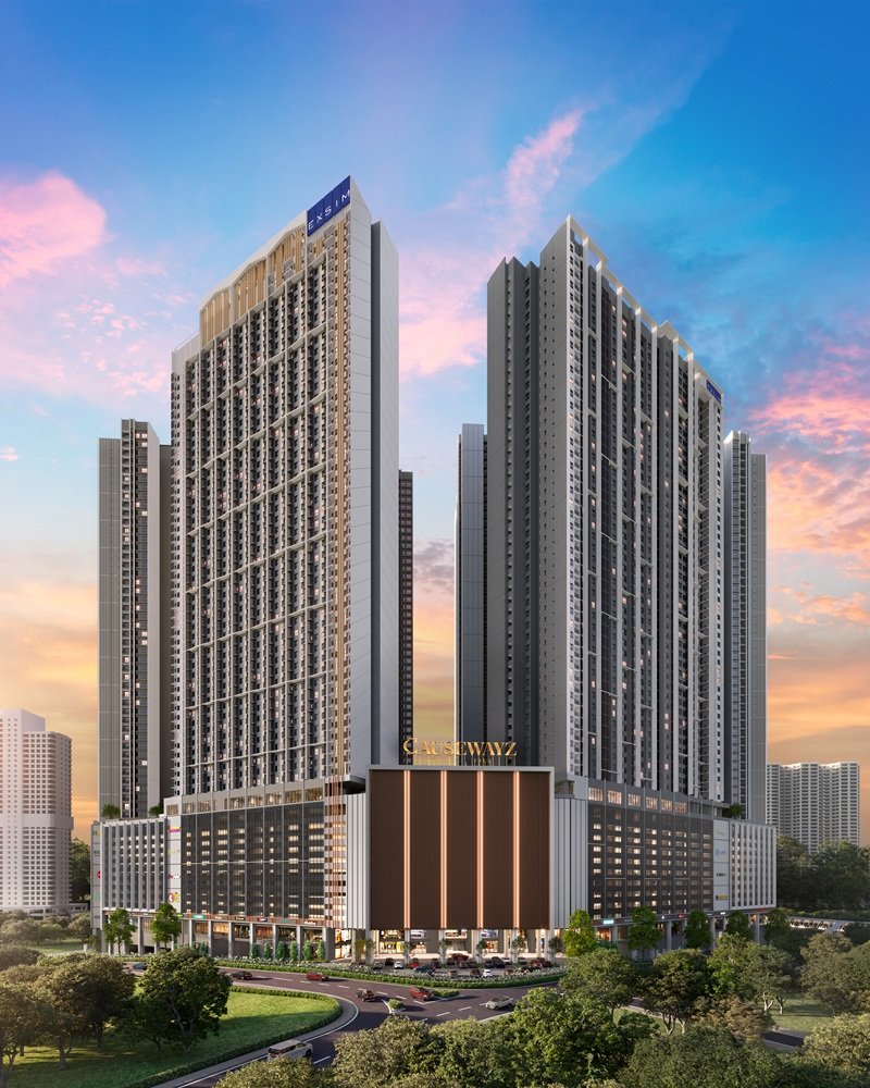 Artist's impression of Causewayz Square @ JBCC, Jalan Lumba Kuda, Johor Bahru