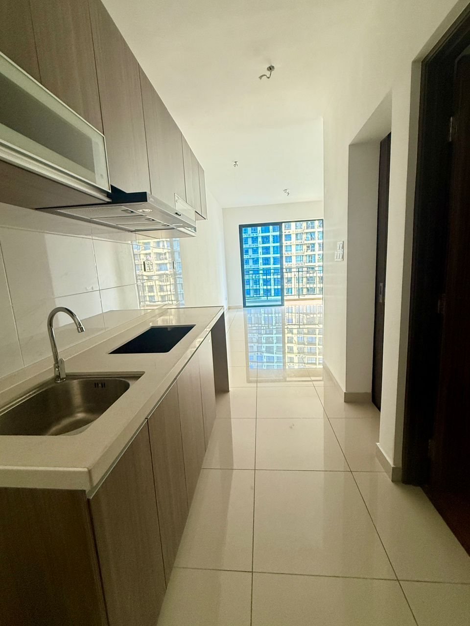 Actual unit kitchen at Central Park Phase 2, Johor Bahru