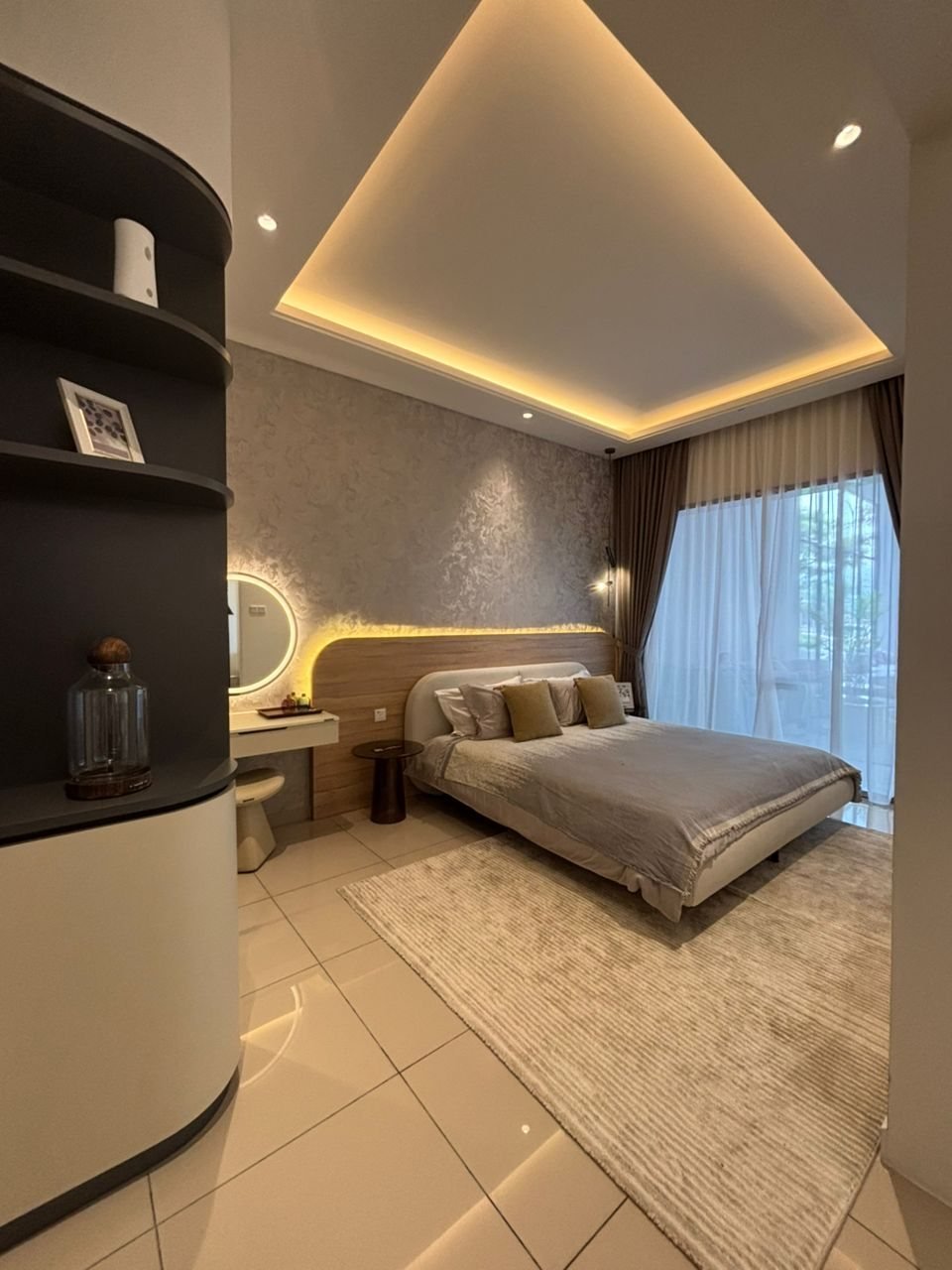 Show unit bedroom at Daya 1 Residences, Johor Bahru