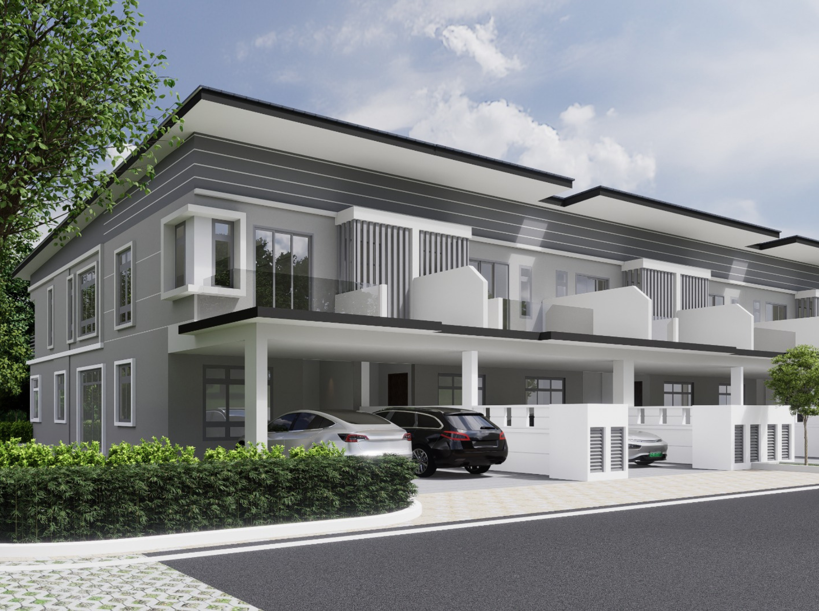 Artist's impression of KSL Aurora, Taman Bestari Indah, Ulu Tiram