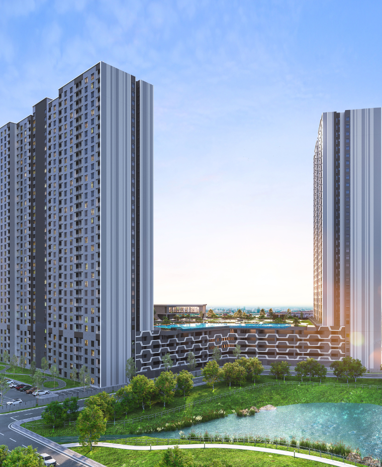Artist's impression of KSL Lakeview @ Ponderosa, Johor Bahru