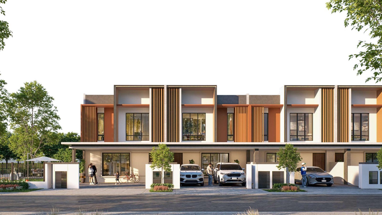 Bandar Tiram Meadow Heights 双层排屋艺术构想图