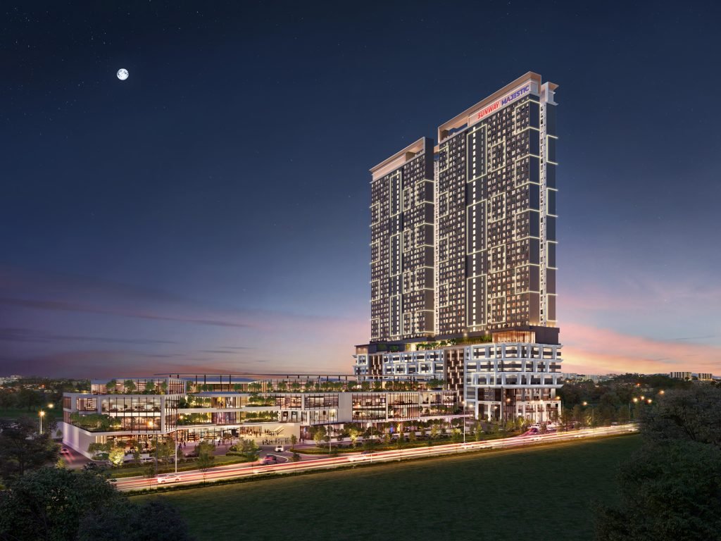 Artist's impression of SOHO Sunway Majestic, Jalan Yahya Awal, Johor Bahru