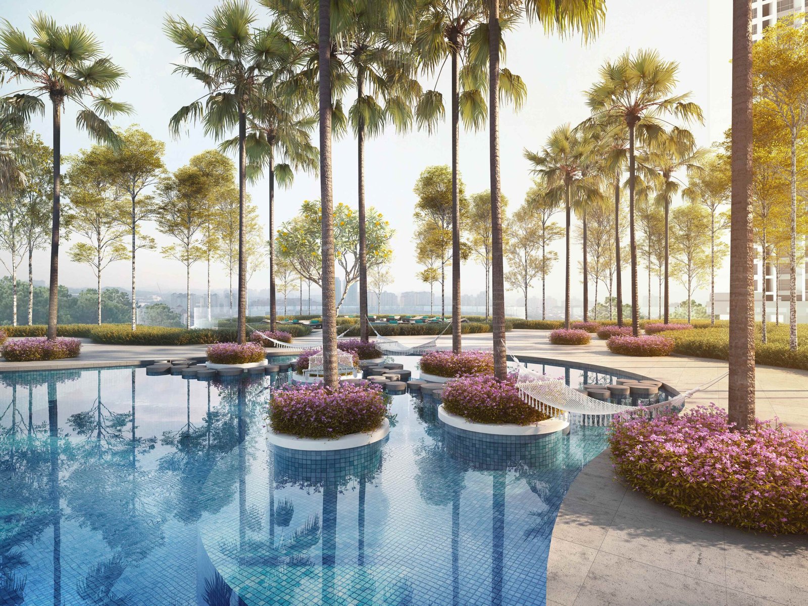 Cyperus hammock pool, Tropicana Gardens