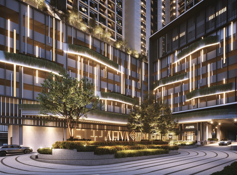 Artist's impression of the grand entrance at Aliva, Mount Austin