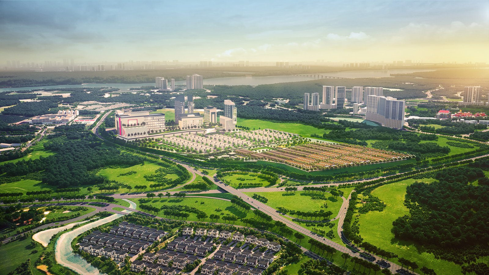 Aurora Resort Villas – 鸟瞰图