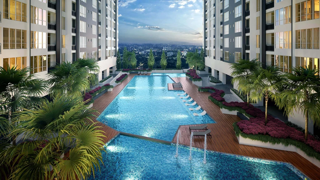 Avenue Residences swimming pool, artist's impression