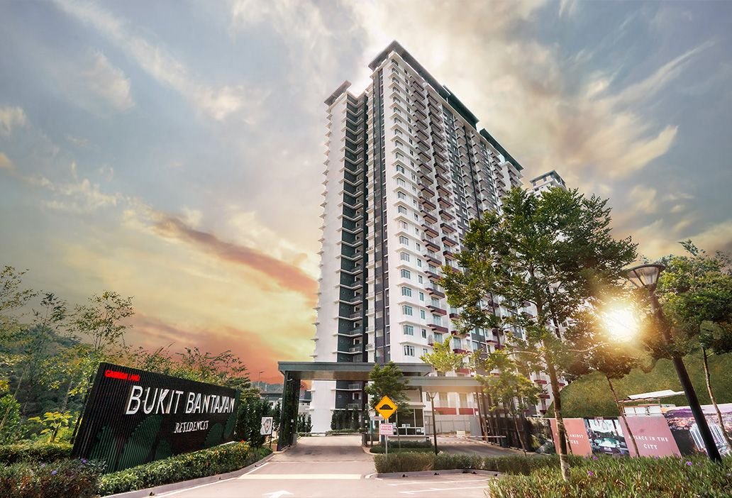 Bukit Bantayan Residences towers, Inanam, Kota Kinabalu