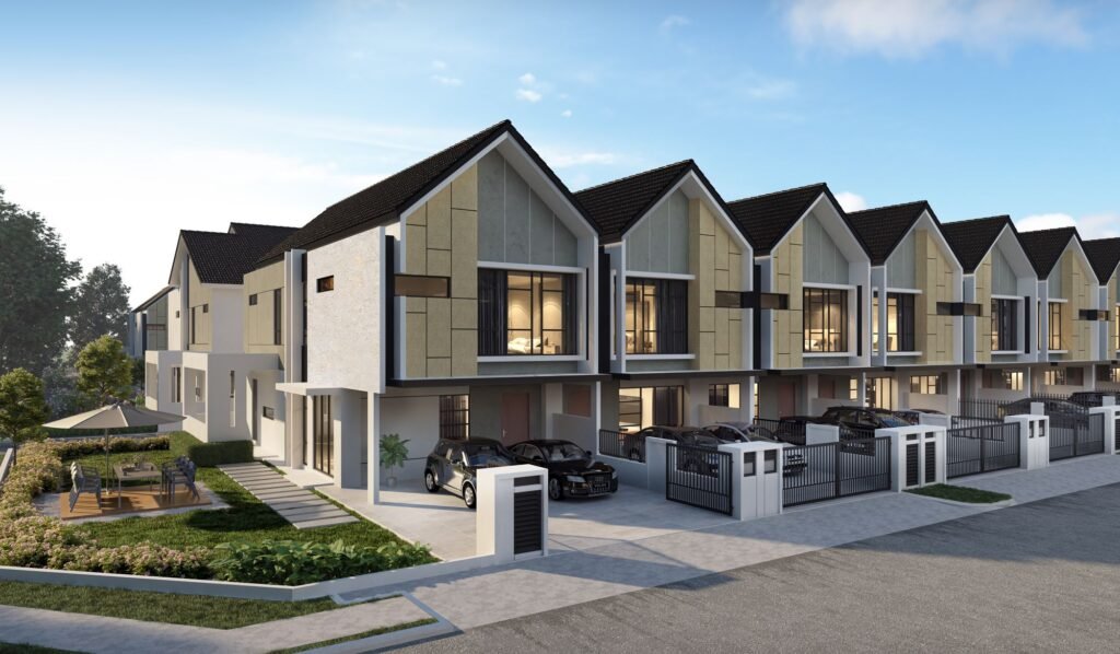 Rumah teres Jenis F1, Cello 3B and 3C @ Taman Desa Tebrau