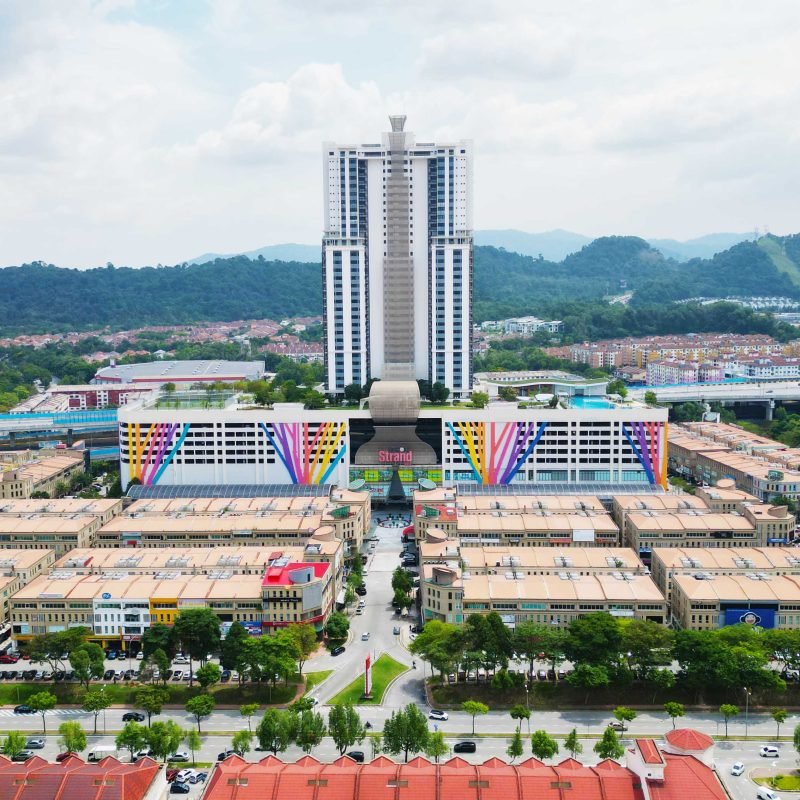 Encorp Strand 鸟瞰图，哥打白沙罗
