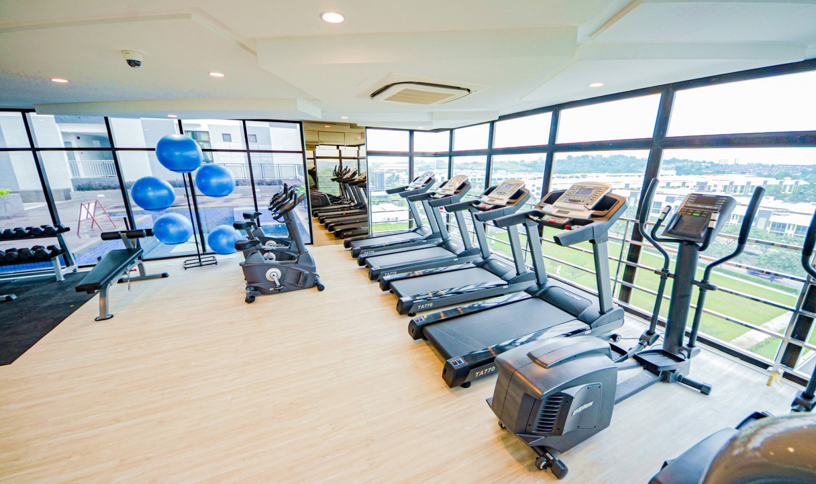 D'Summit Residences – Gimnasium