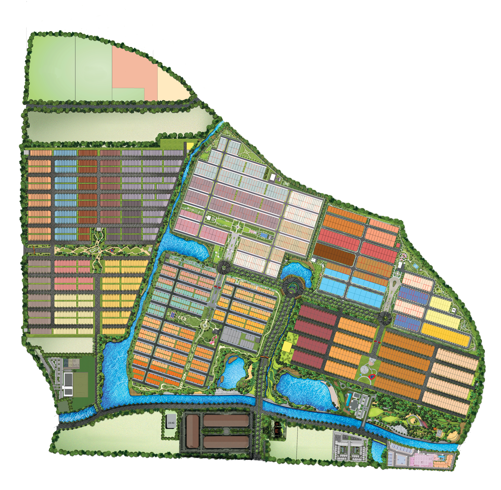 Eco Spring and Eco Summer township masterplan, Johor Bahru
