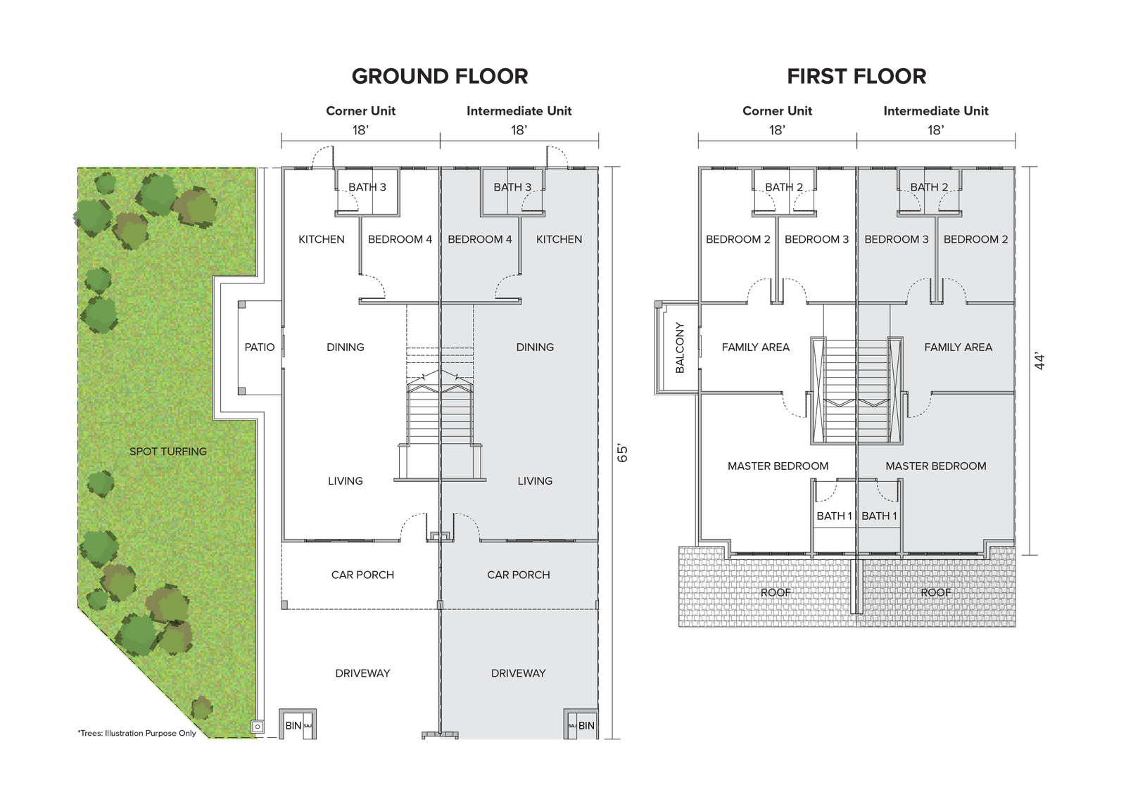 Erica West @ Meridin East – Pelan lantai