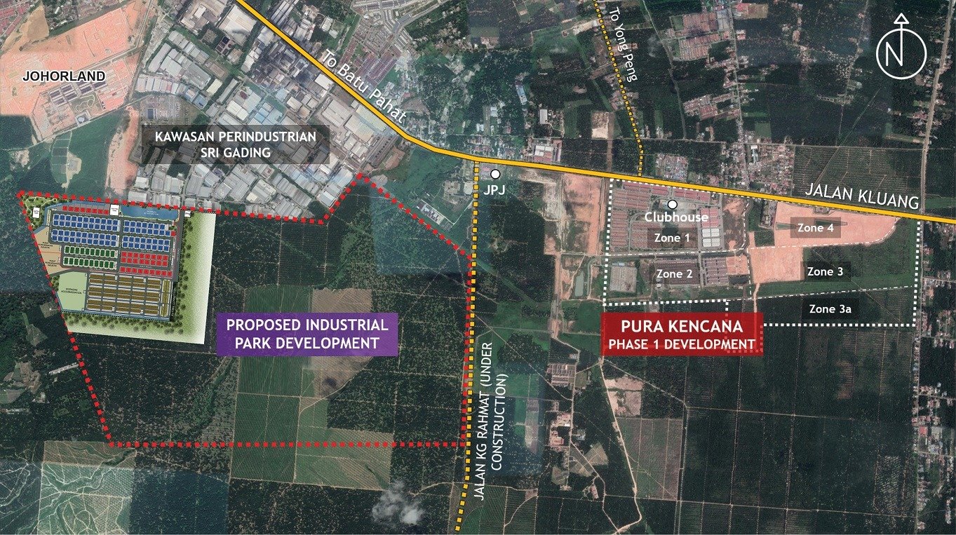 Rencana induk Genting Industrial City, Batu Pahat