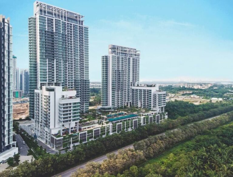 Iskandar Residences, Medini, Iskandar Puteri – aerial view