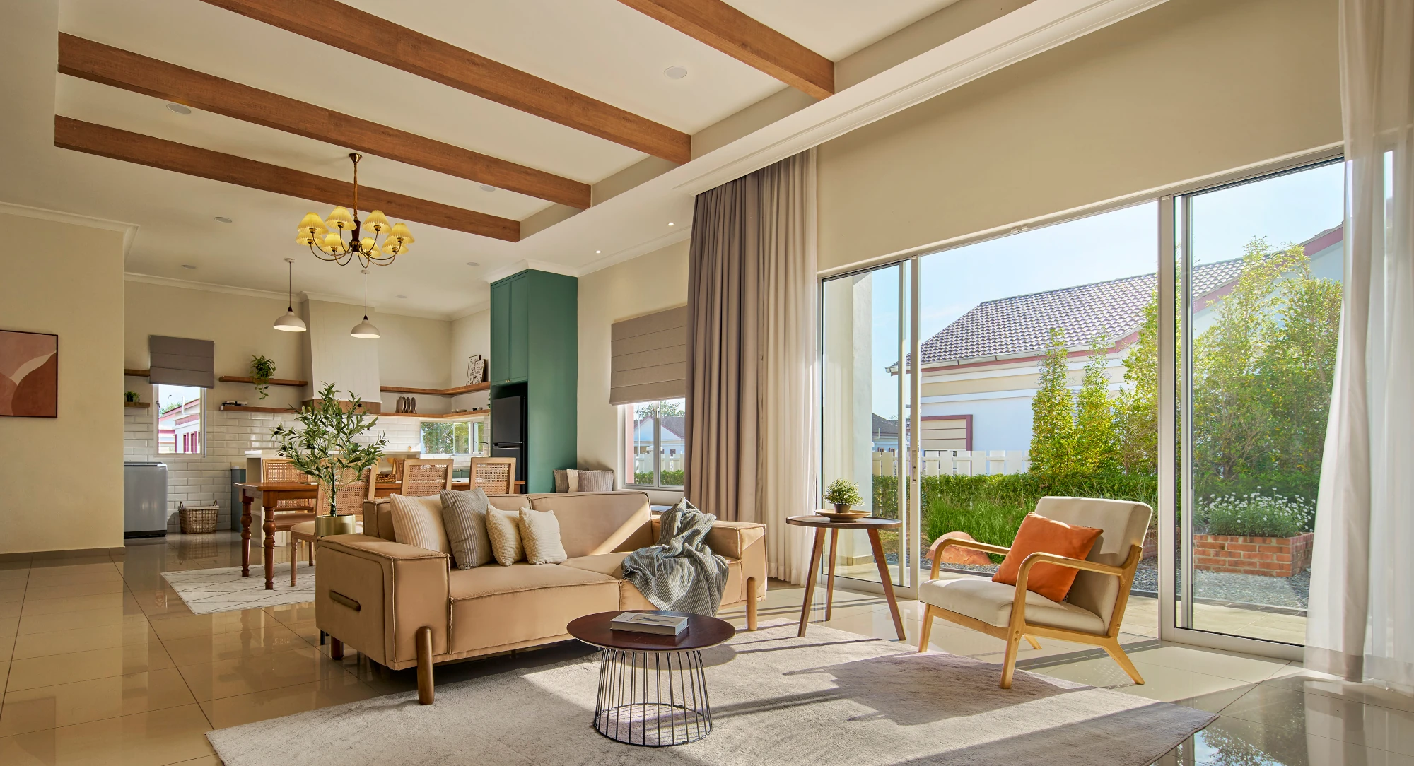 Permaipura Villa – Living area (interior)