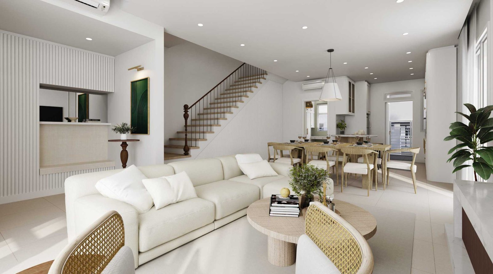 Artist's impression of a living room at M Tiara, Skudai
