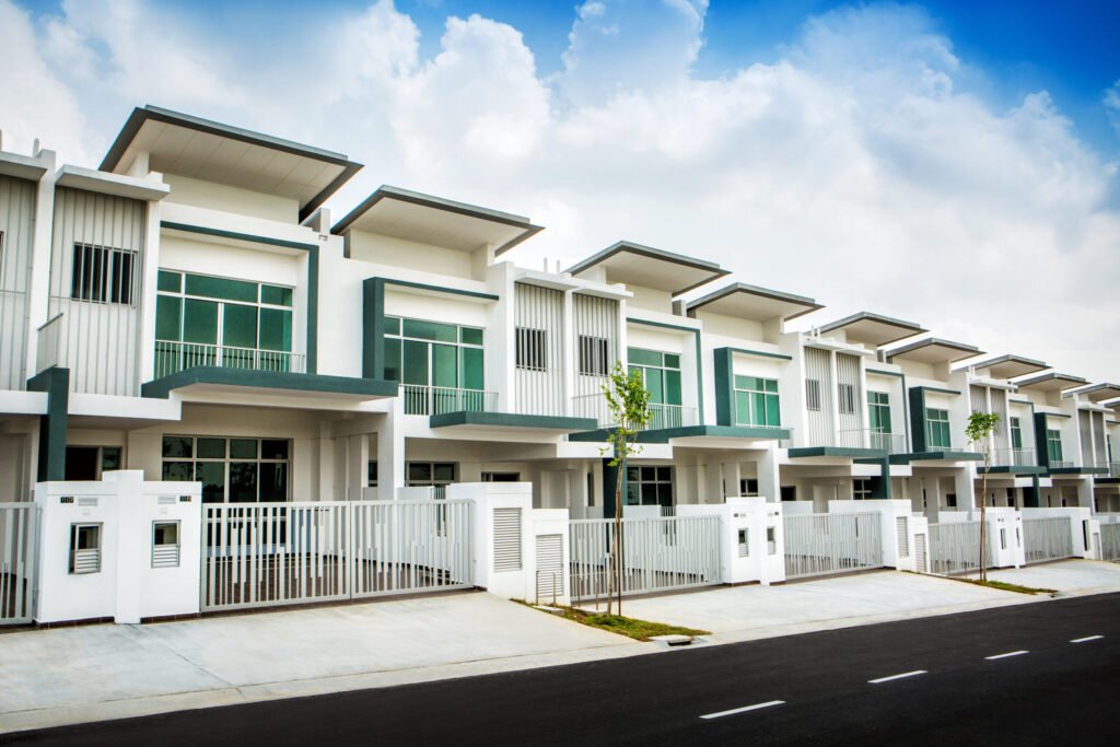 Double-storey terraces at Taman Nusa Sentral, Iskandar Puteri