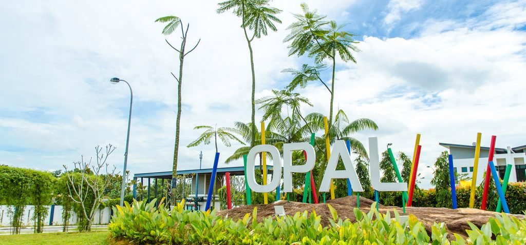 Opal Residenz entrance signage, Bandar Seri Alam