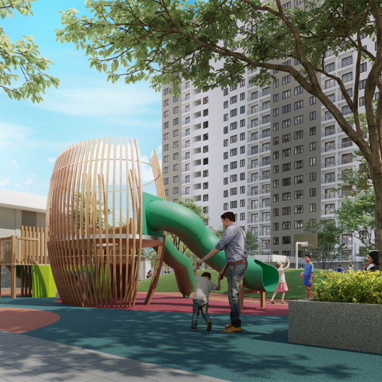 Children’s playground, Pinegate Residency