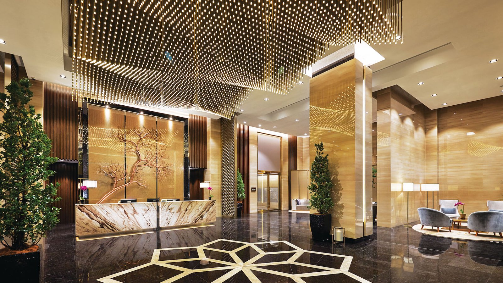 住宅大堂,The Ritz-Carlton Residences Kuala Lumpur
