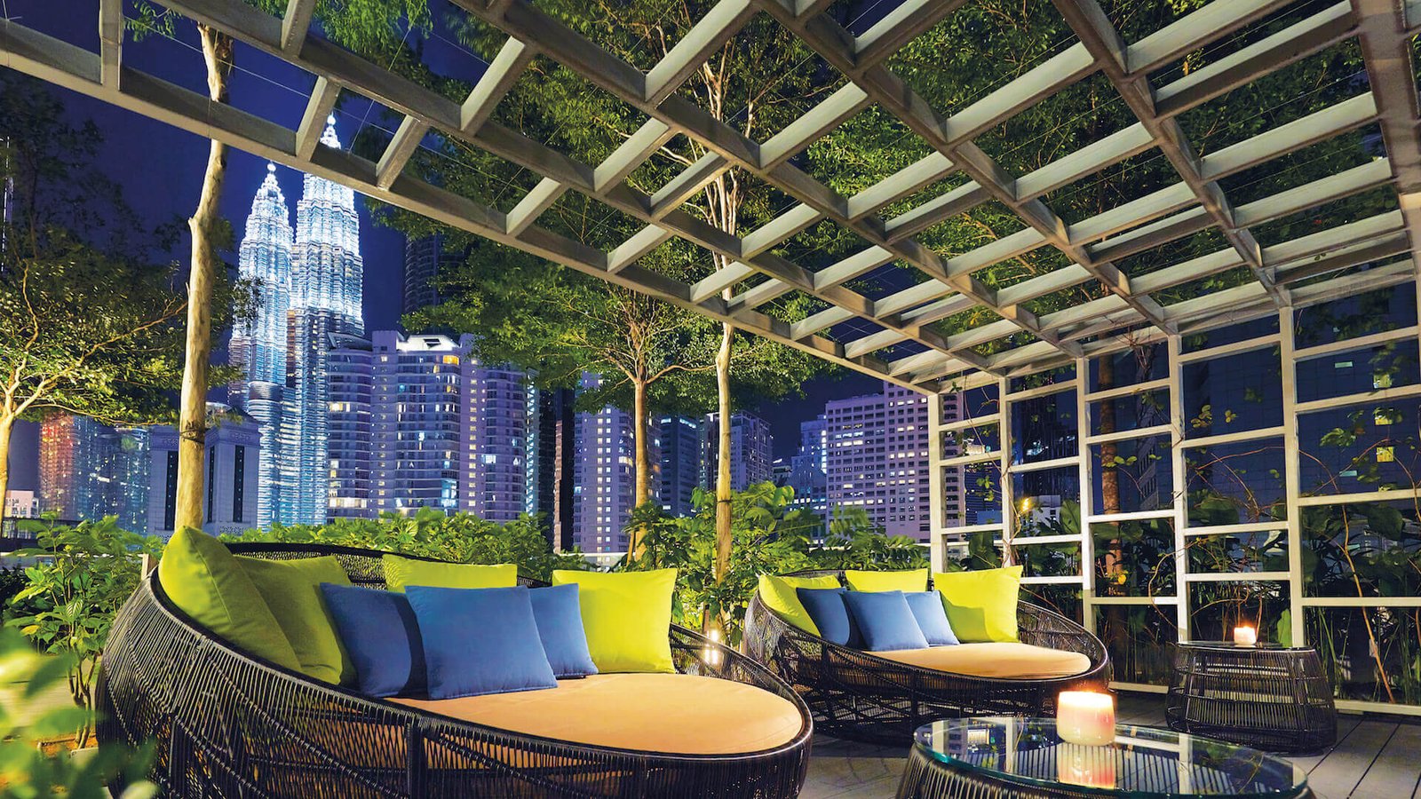 露天平台花园,The Ritz-Carlton Residences Kuala Lumpur