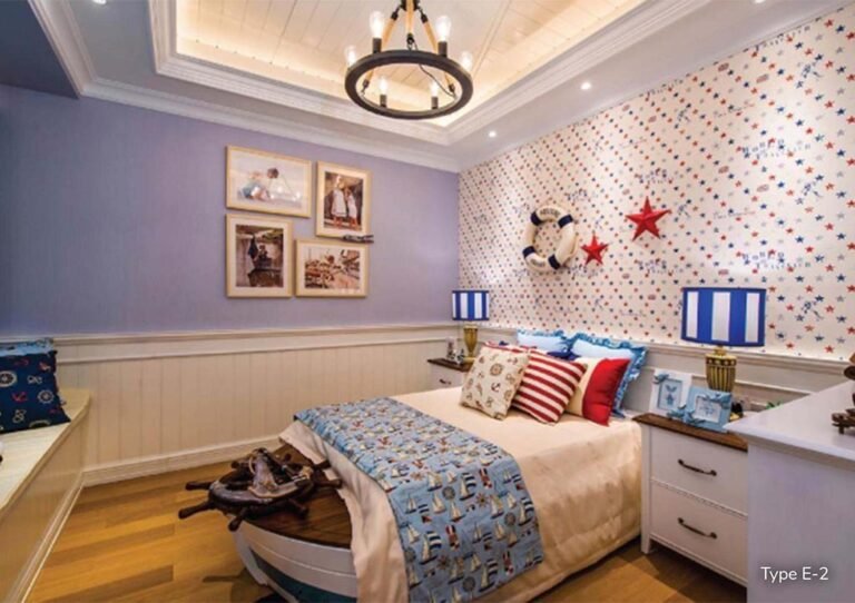 Type E show unit bedroom, R&F Princess Cove Phase 2