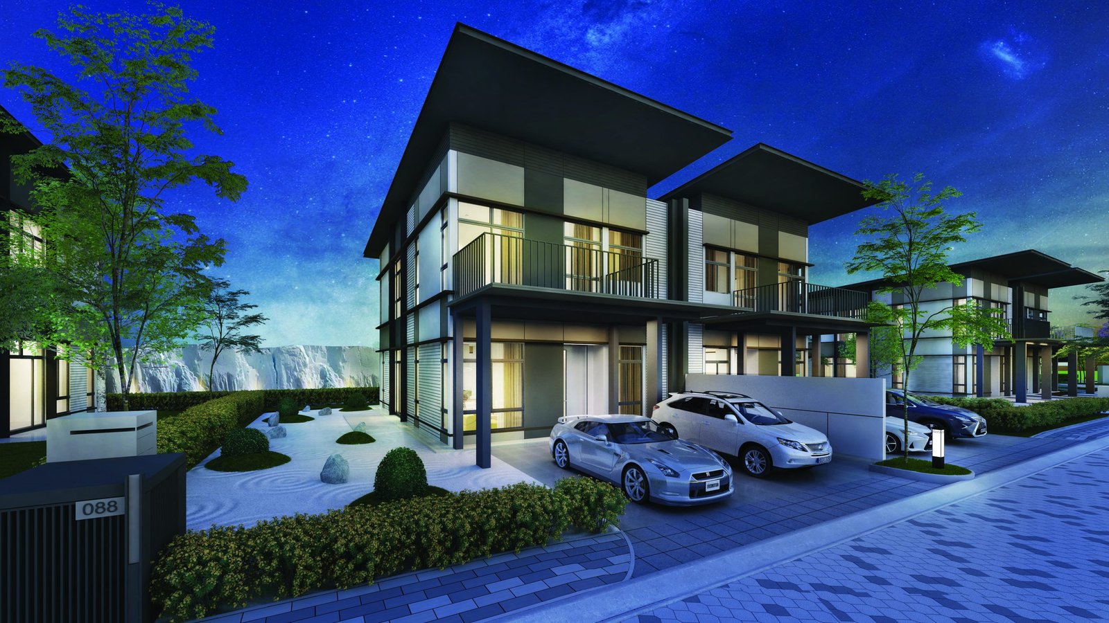 Sakura Residence – Rumah berkembar 2 tingkat