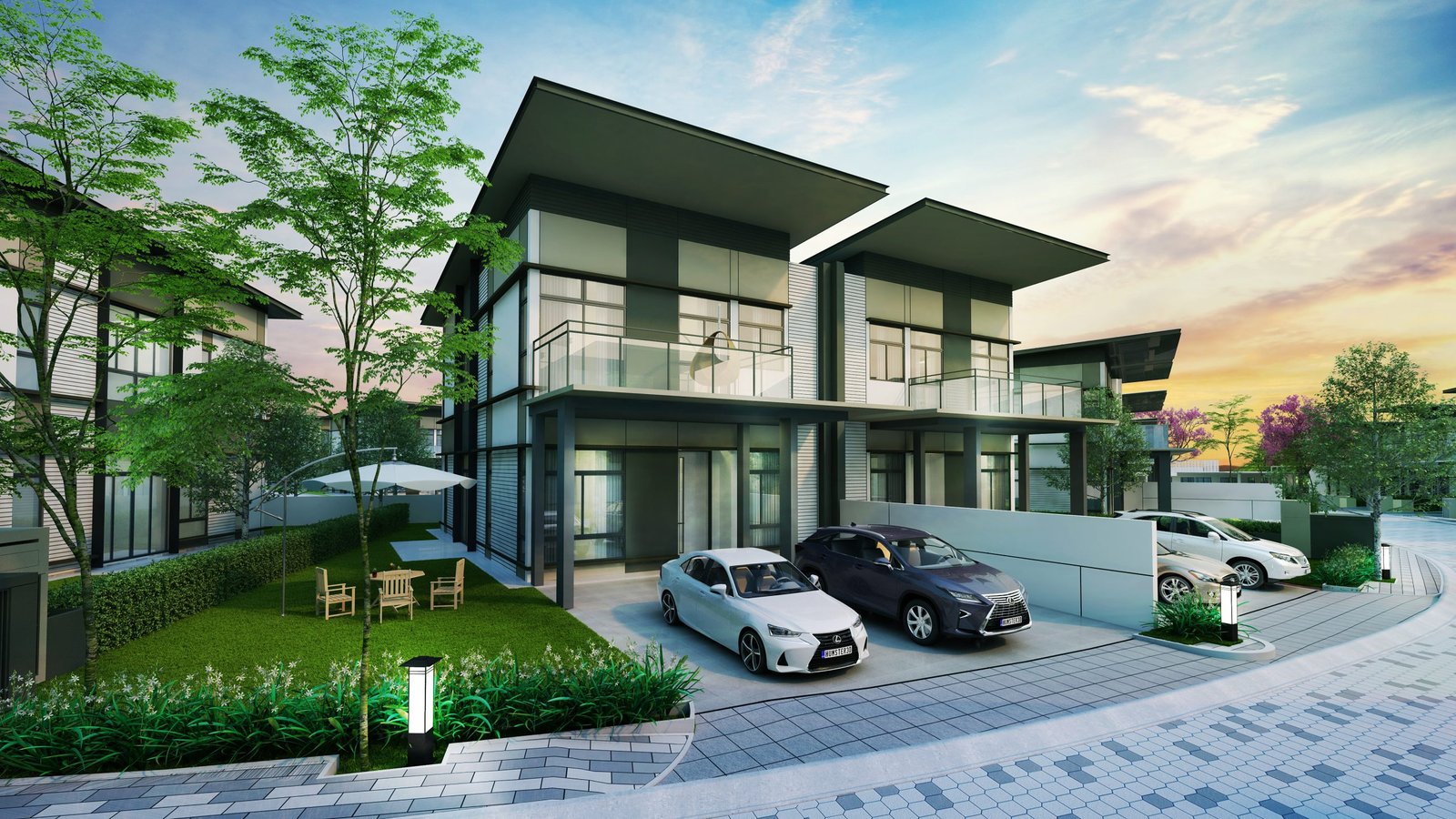 Sakura Residence – Rumah berkembar+ 2 tingkat