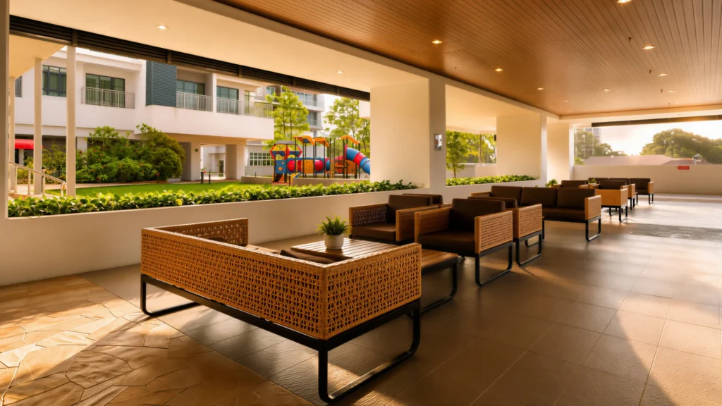 Ruang rehat penghuni, Sapphire On The Park
