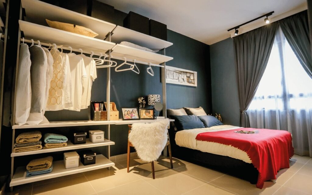 Bilik tidur unit pameran, Setia Seraya Residences