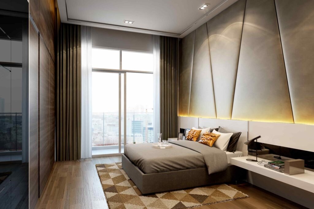 Bilik tidur utama penthouse, Silverscape Residences