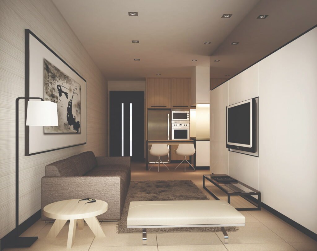 Ruang tamu Type B, Silverscape Residences