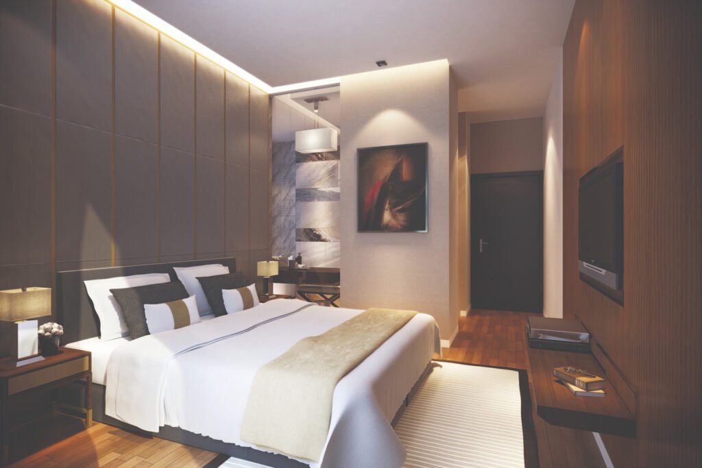 Bilik tidur utama Type B, Silverscape Residences
