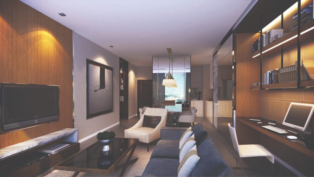 Ruang tamu Type C, Silverscape Residences