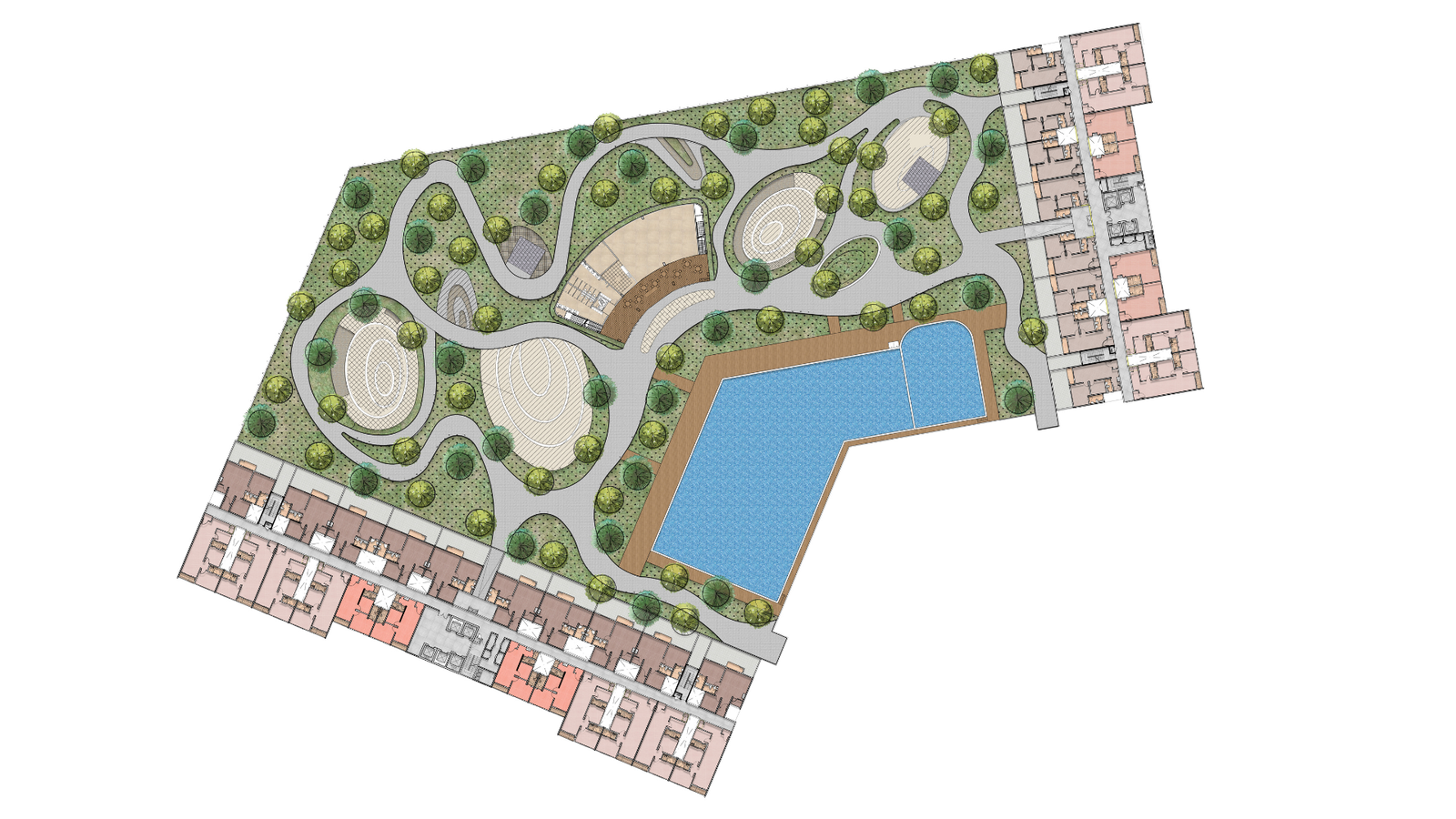 Pelan tapak KSL Lakeview @ Ponderosa