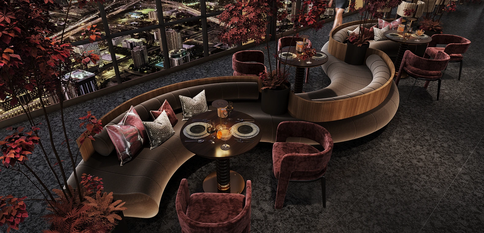 Skyline One Sentosa sky lounge, artist's impression