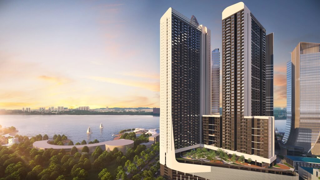 海滨大楼（效果图），Skypark Kepler @ Lido Waterfront Boulevard