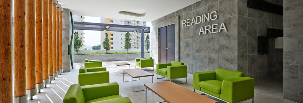 Ruang bacaan penghuni, Summerton Condominium