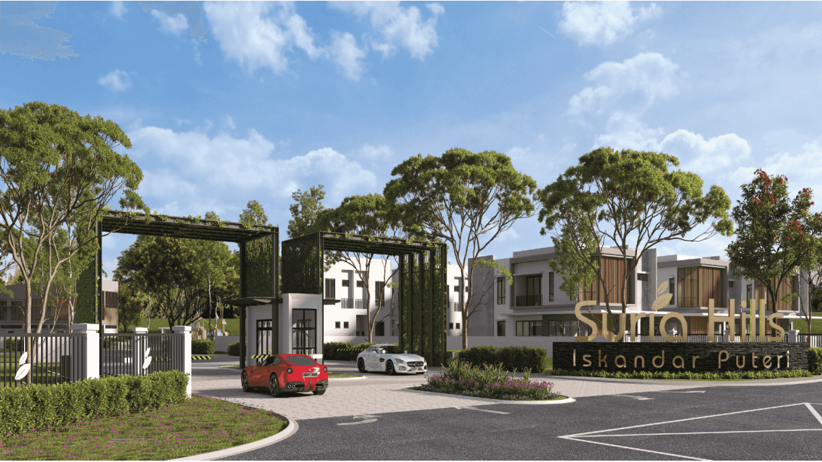 Suria Hills – Pintu masuk