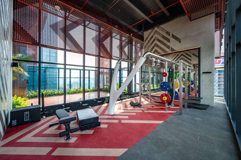 Gym, TRX Residences
