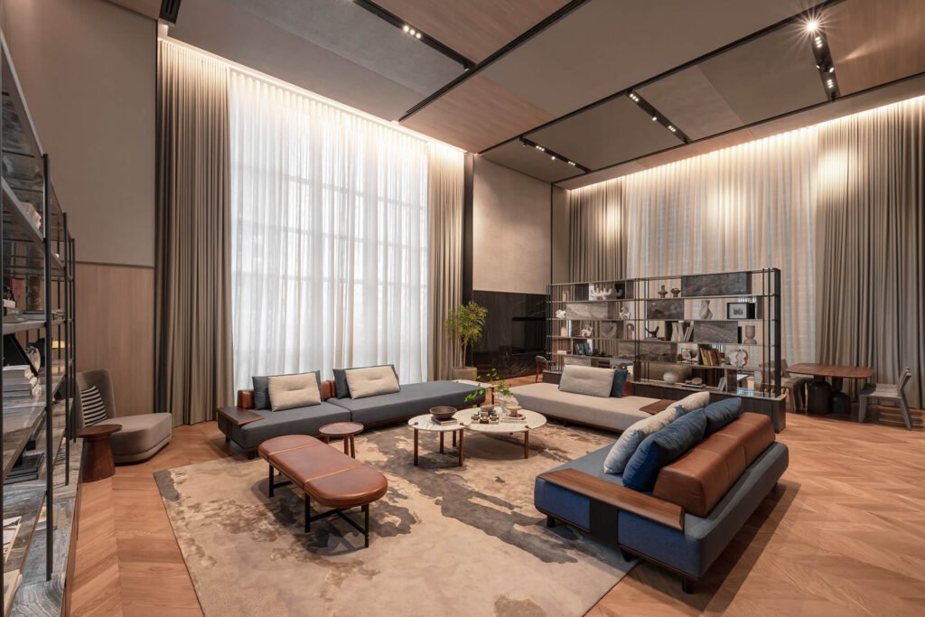 Residents’ lounge, TRX Residences