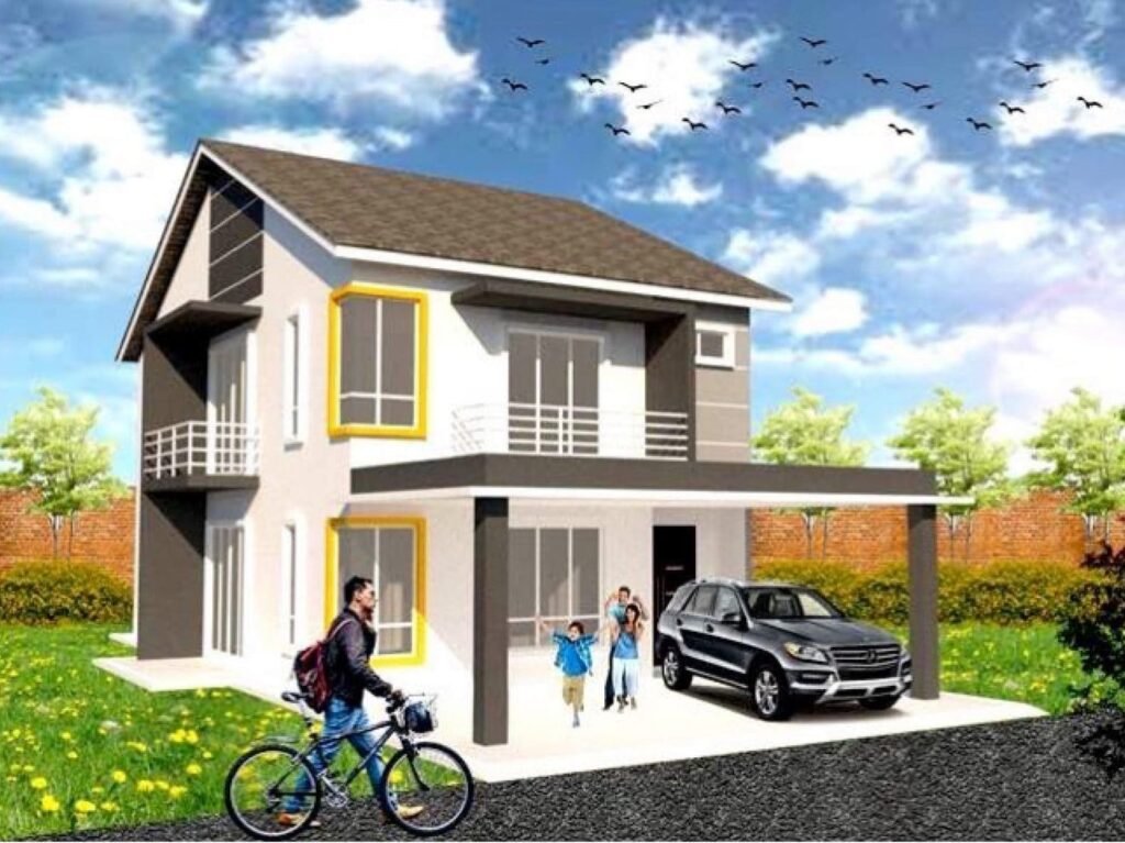 Double-storey bungalow, type B, Taman Hijrah 5
