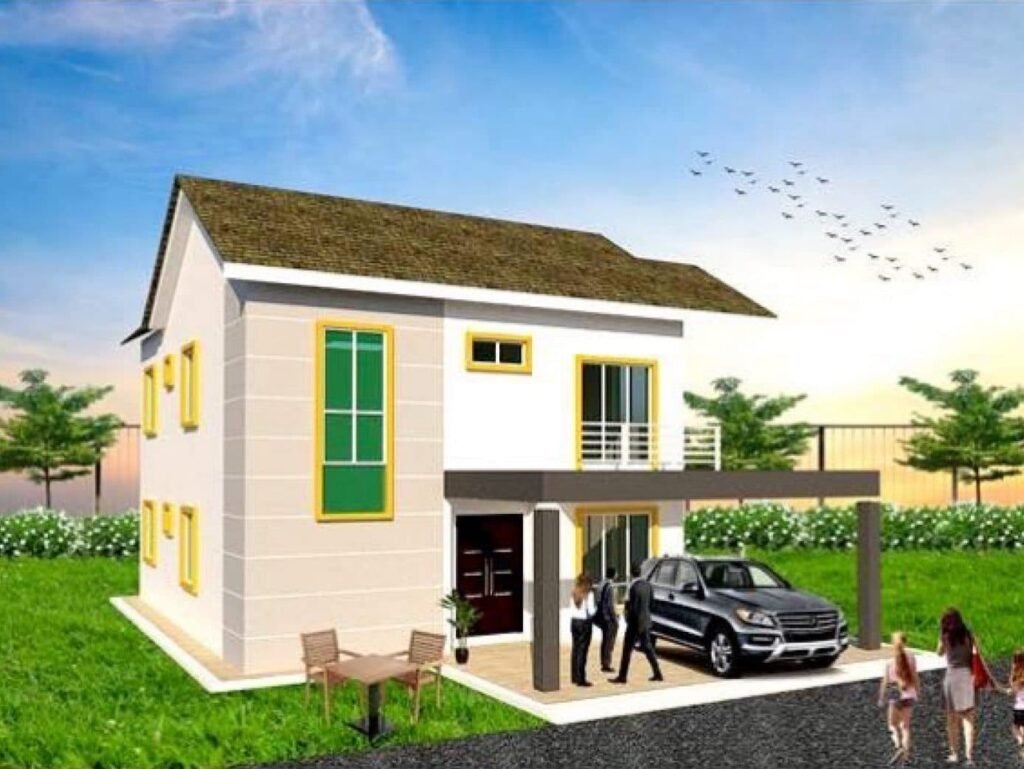 Double-storey bungalow, type C, Taman Hijrah 5