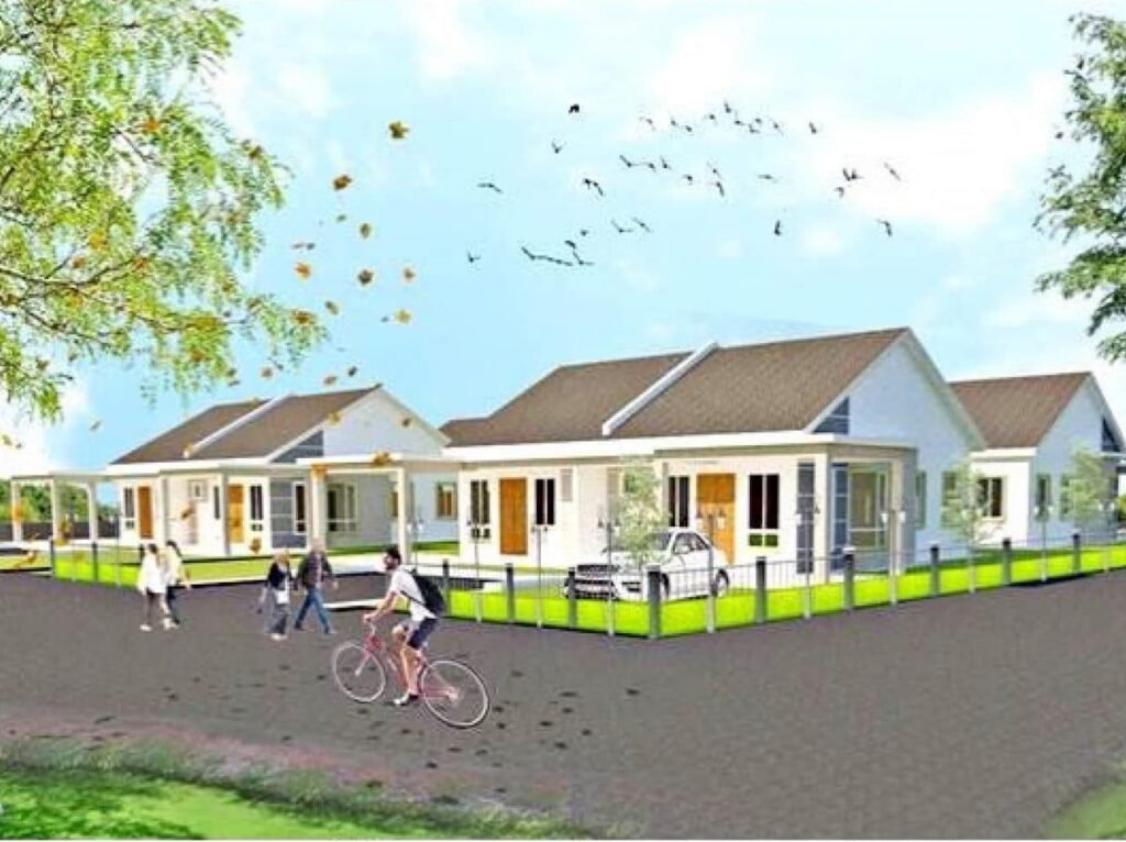 Single-storey semi-detached homes, Taman Hijrah 5