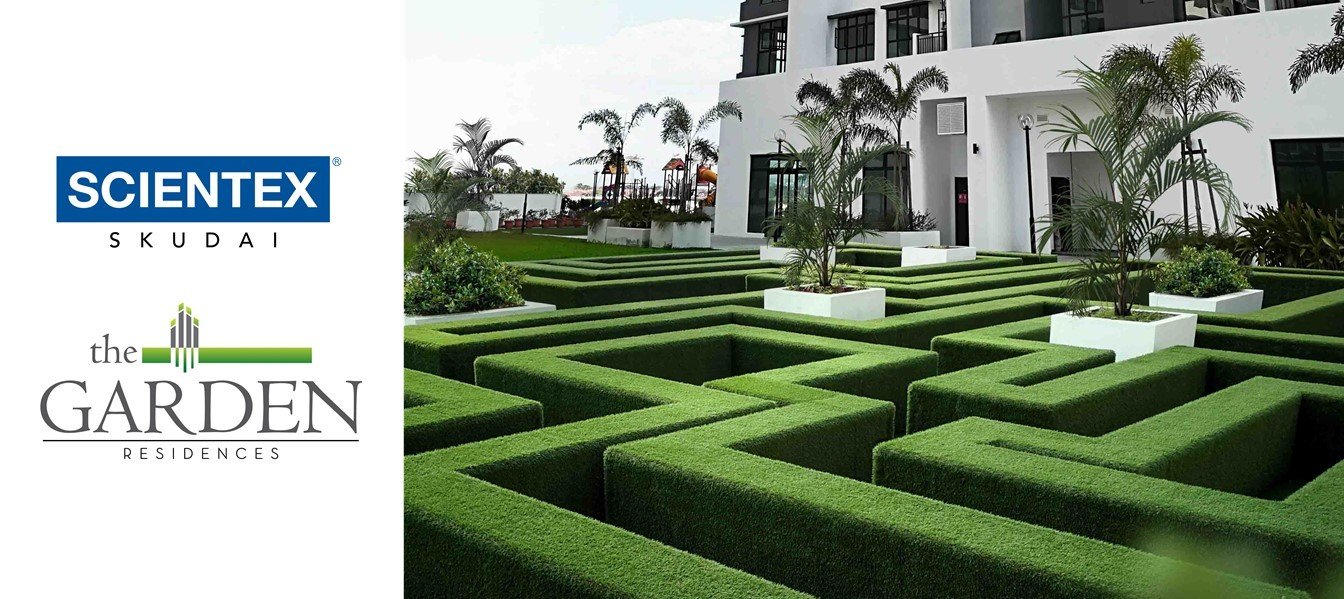 The Garden Residences maze garden