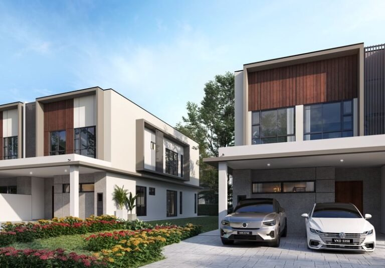 Rumah teres dua tingkat Fir, The Kews (Kew Green)