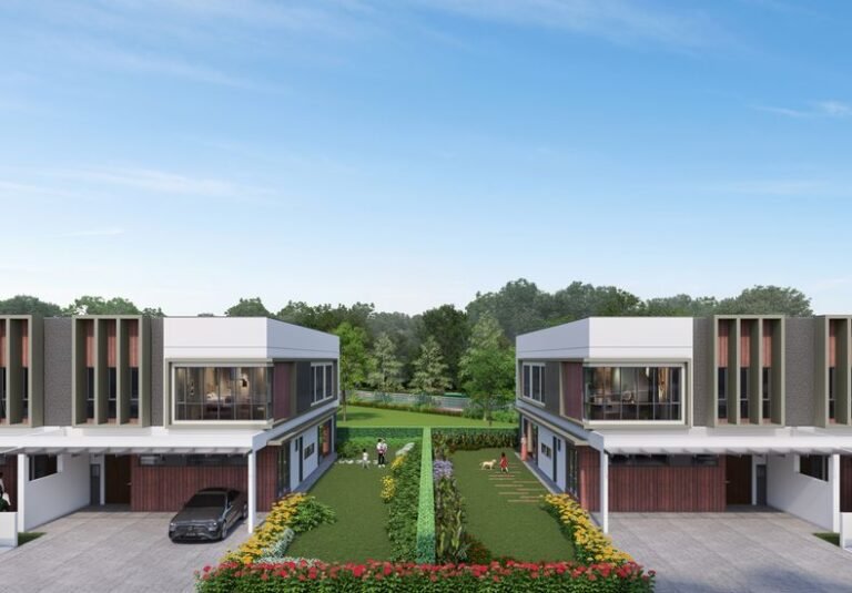 Rumah berkembar dua tingkat Birch, The Kews (Kew Green)