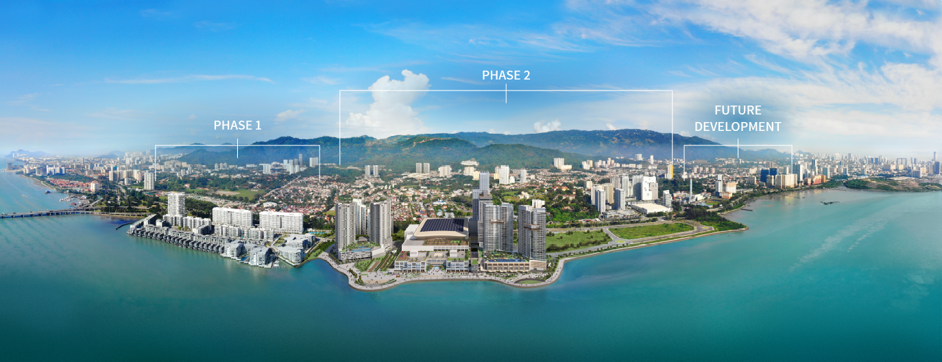 The Light Linear – pelan induk The Light Waterfront